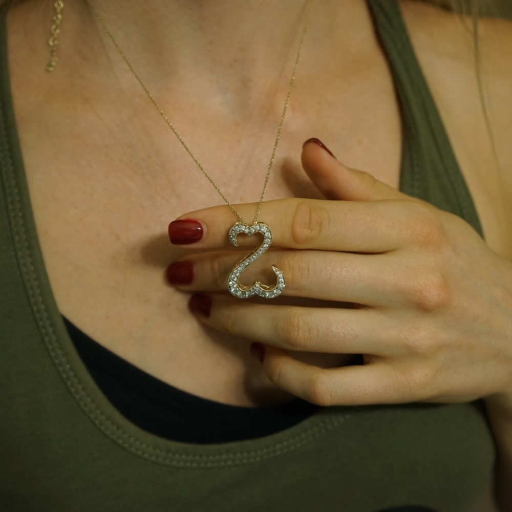 Kay Open Heat 1 ct Necklace